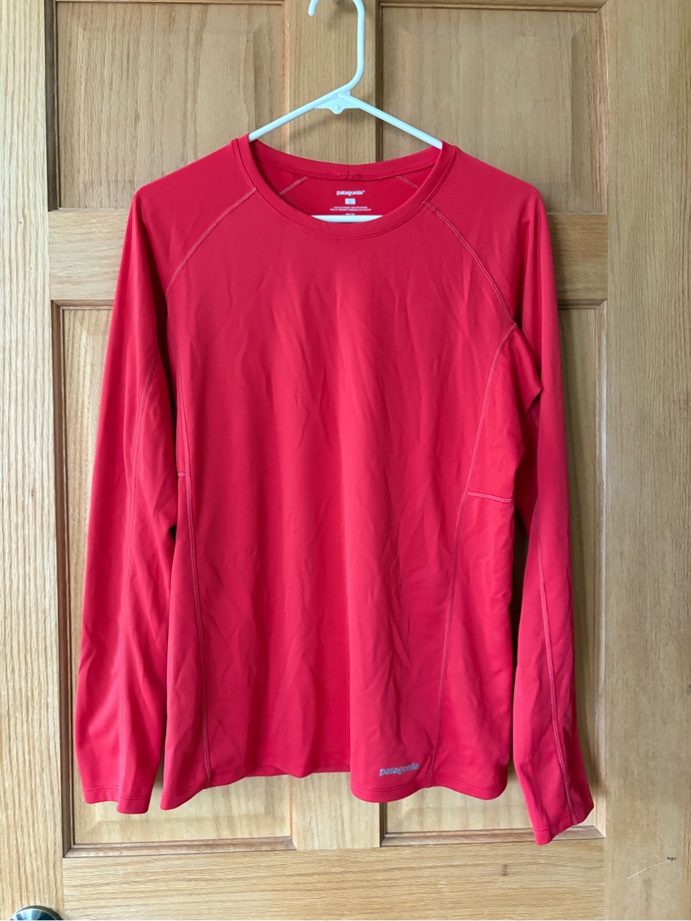 Patagonia Bright Red Long-Sleeve top